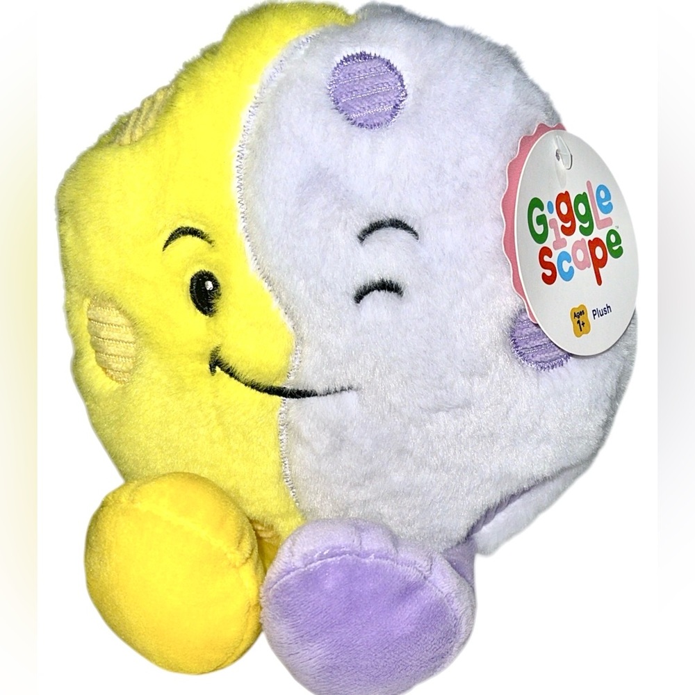 GIGGLESCAPE HALF MOON HALF SUN PLUSH